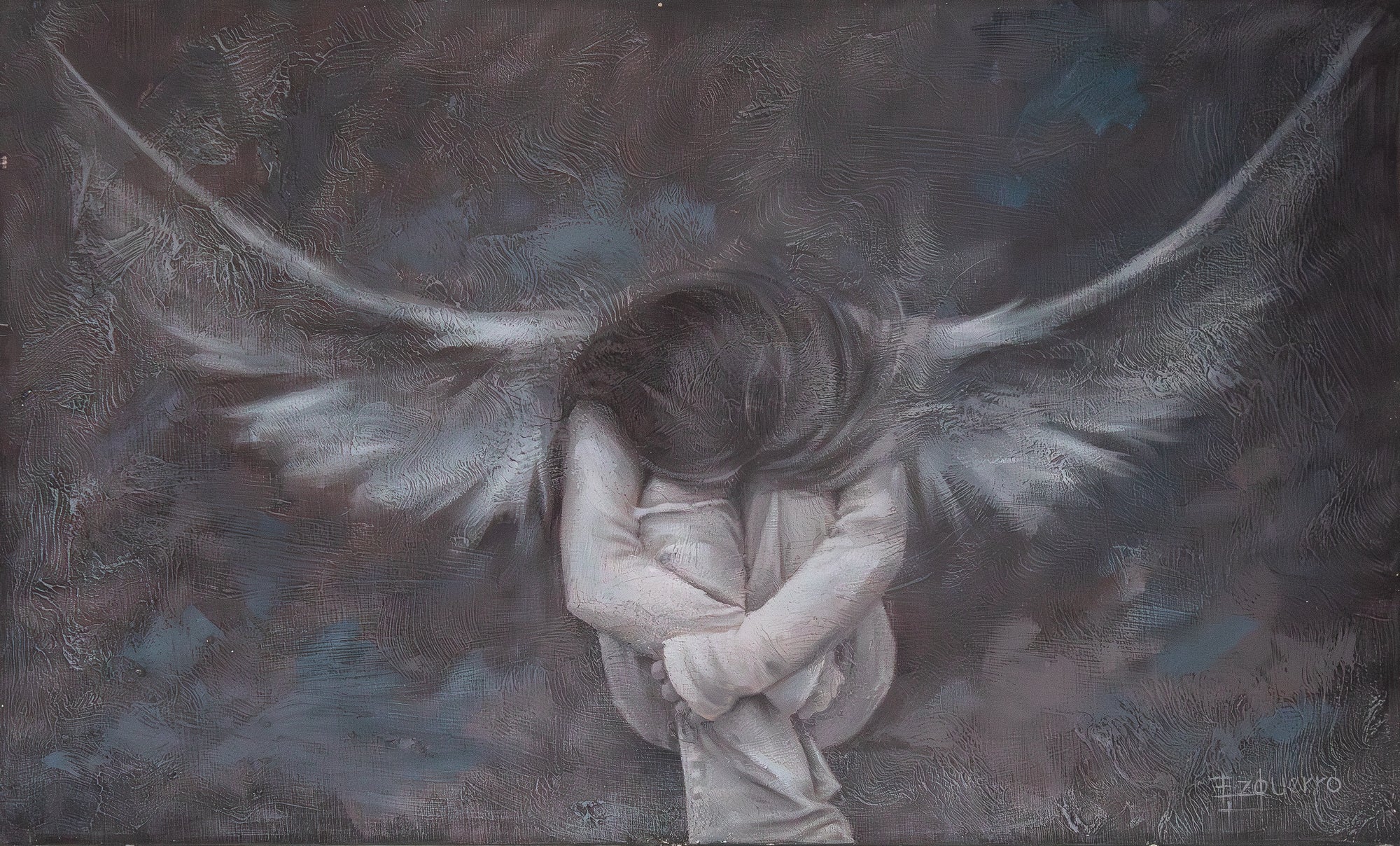 Ángel monocromático