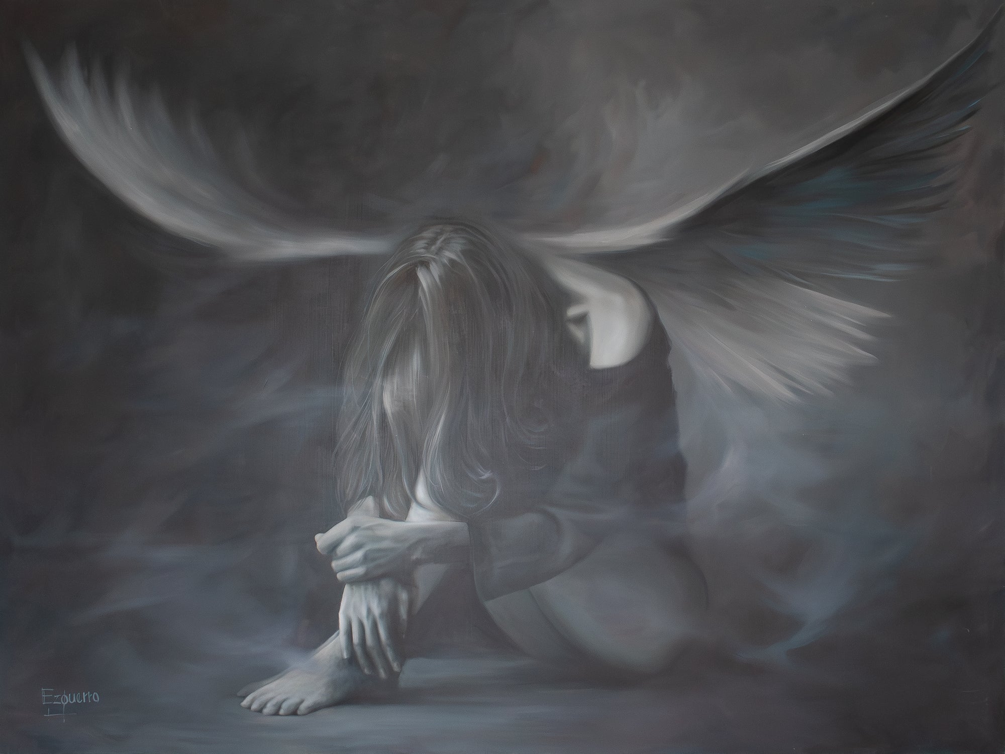 Bailarina en descanso