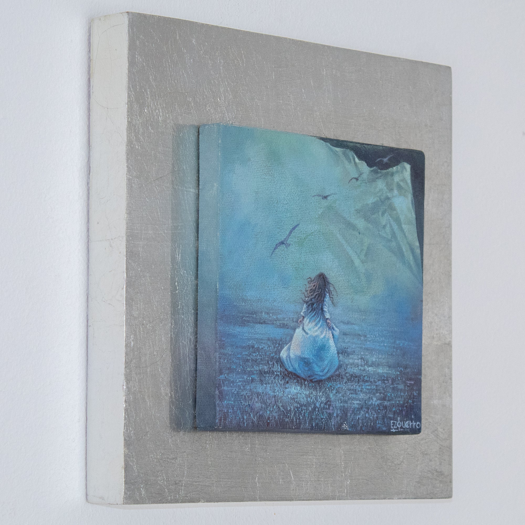 Miniatura en la pradera