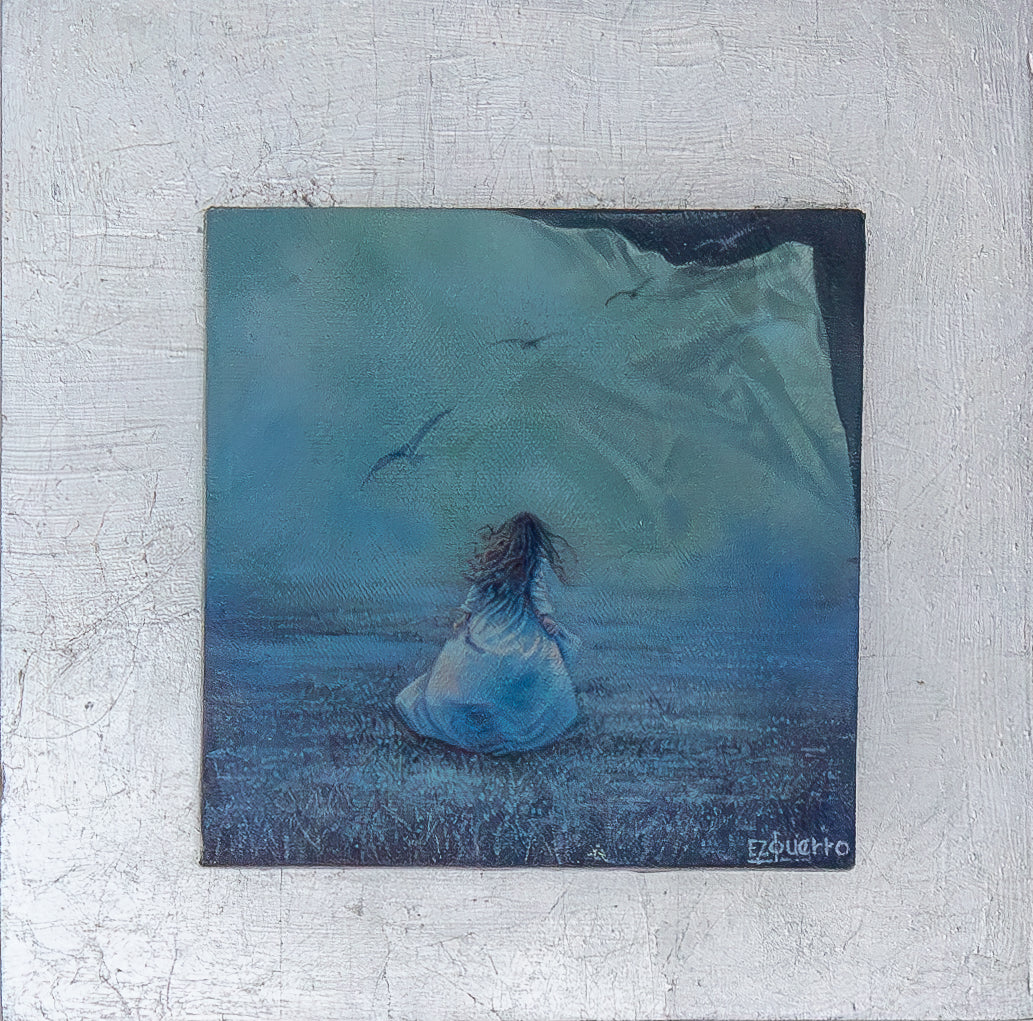 Miniatura en la pradera